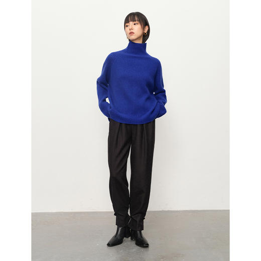 【库存有限】JOYK100山羊绒纯色高领毛衣，时尚百搭，保暖届“软黄金” 商品图10