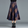高腰半身裙毛呢大摆裙，厚款中长款A字裙MYX-5901 商品缩略图6