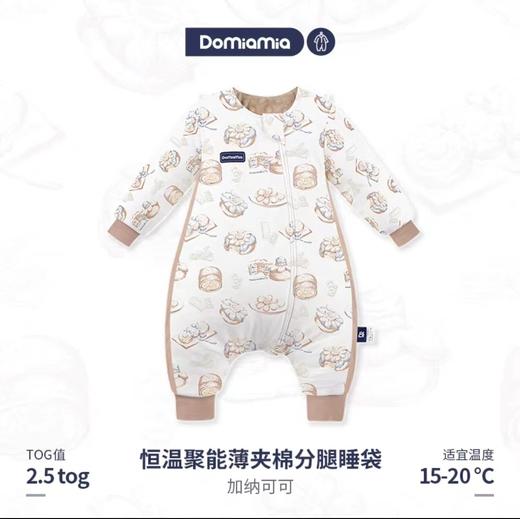Domiamia哆咪呀婴儿恒温睡袋秋冬宝宝分腿儿童新生儿四季防踢被子 商品图13