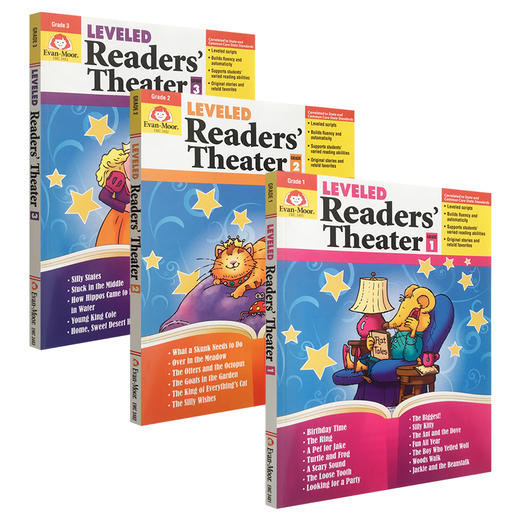 【Evan-Moor Best】 Leveled Readers' Theater 分级阅读小剧场 商品图1