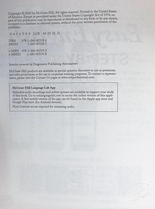 【中商原版】ESL学习者轻松学英语（第2版）英文原版 Easy English Step-by-Step for ESL Learners, 2nd Edition 商品图8