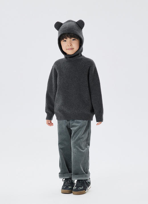 JNBY  22年冬款 连帽套头长袖毛衫 1M0310100 商品图8