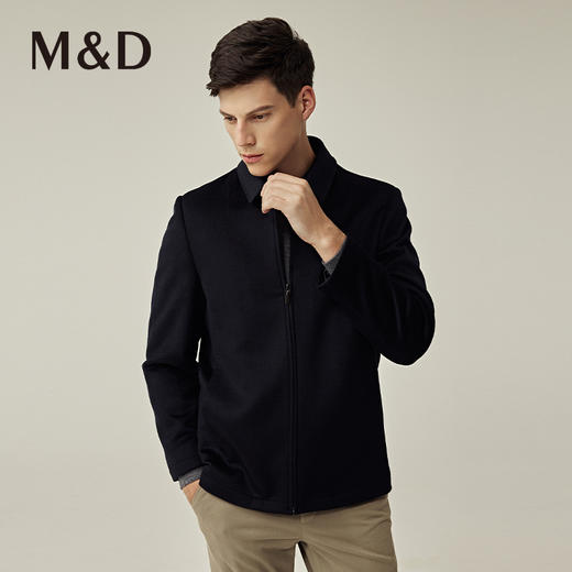 名盾22秋冬国货厚款毛呢外套羊绒羊毛大衣可拆卸内胆羽绒服 商品图3