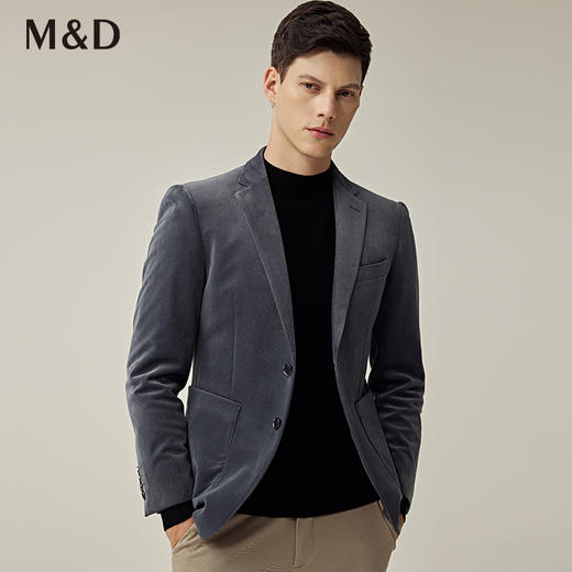 MD名盾高端西装上衣男西服秋冬季便西商务休闲修身单西外套 商品图0