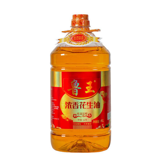 鲁王浓香花生油4L 商品图0