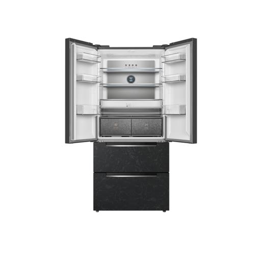 美的冰箱-BCD-522WFGPZM星耀灰-云墨 商品图1