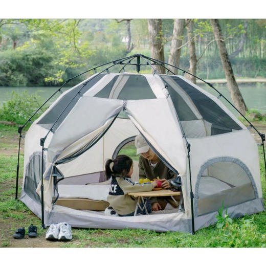 芊陌鸟户外-浩风哈尼蘑菇帐Z01024(240*210*130CM) 商品图0