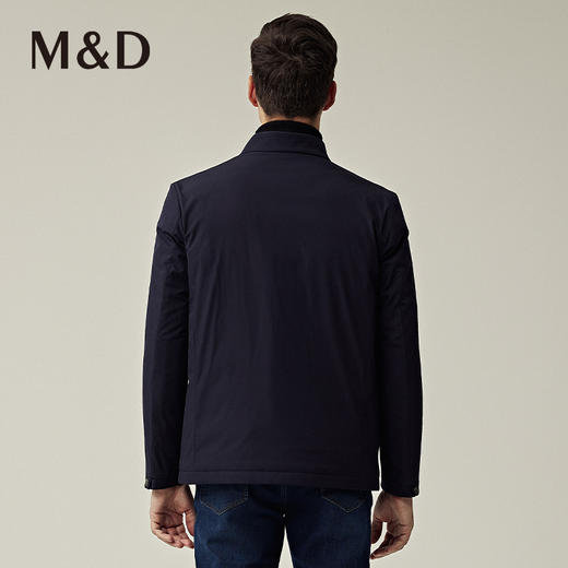 M＆D/名盾商务男士秋冬新品修身轻款立领夹克白鹅绒羽绒服男 商品图4