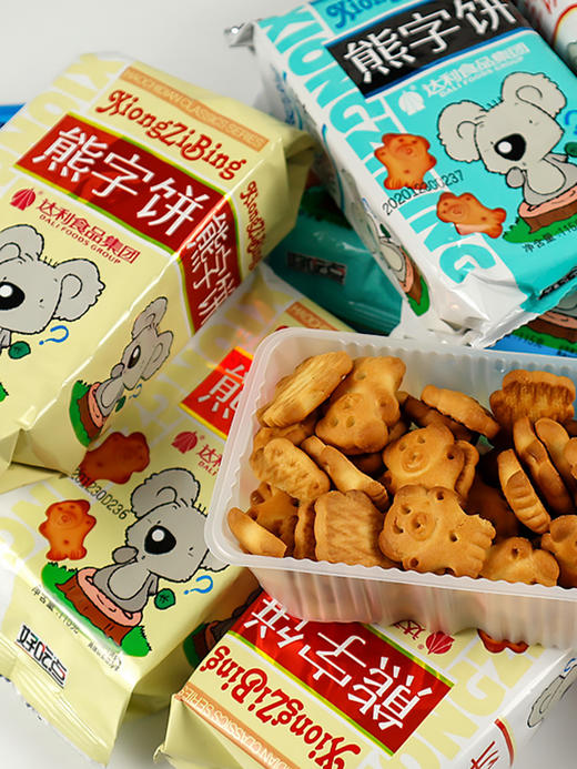 好吃点 熊字饼干 115g 商品图2