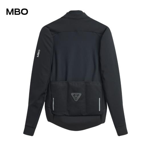 MBO男子防风抓绒骑行夹克新款0度秋冬季反光双层外套 寒江  商品图1