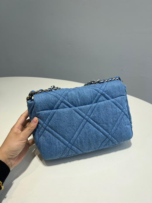 牛仔包链条包  浅蓝色 深蓝色自己备注26*16*9 商品图3