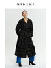 HIDEMI 色织马海毛花纱加厚款高克重极简廓形大衣/短外套 商品缩略图6