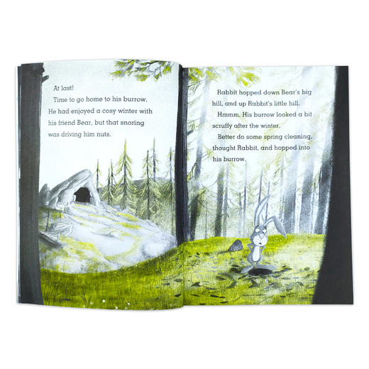 【AR2.8-3.1 赠音频】瘦兔和胖熊 友谊主题 图画章节书3册盒装 商品图4