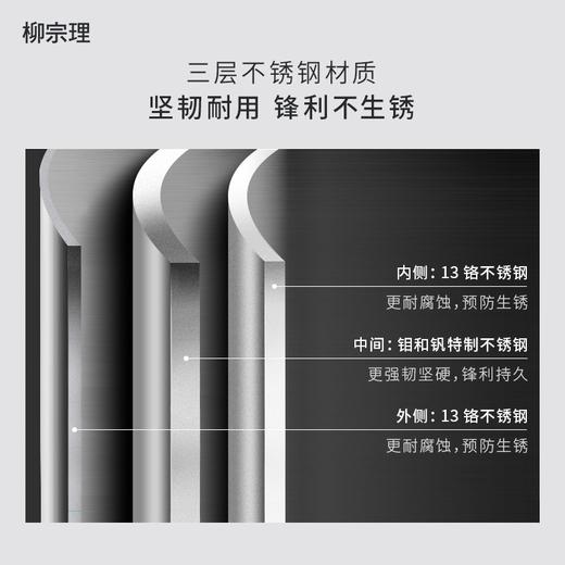 日本进口柳宗理不锈钢日式厨刀寿司料理刀(三德刀18CM） 商品图5