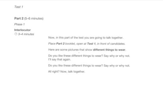 L8 Speaking Part2 40min 商品图0