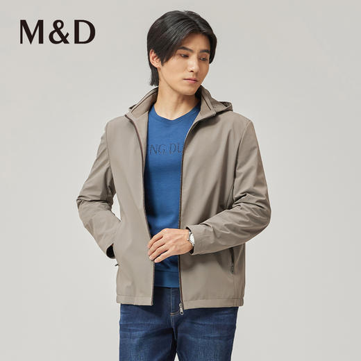 M＆D/名盾男士夹克秋季新款轻便百搭连帽外套男 商品图2