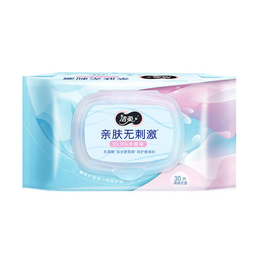 洁柔卫生湿巾（30片）非独立包装 *24包 商品图0