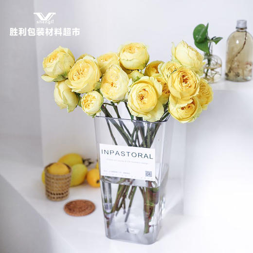 亚克透明花桶方圆 商品图5