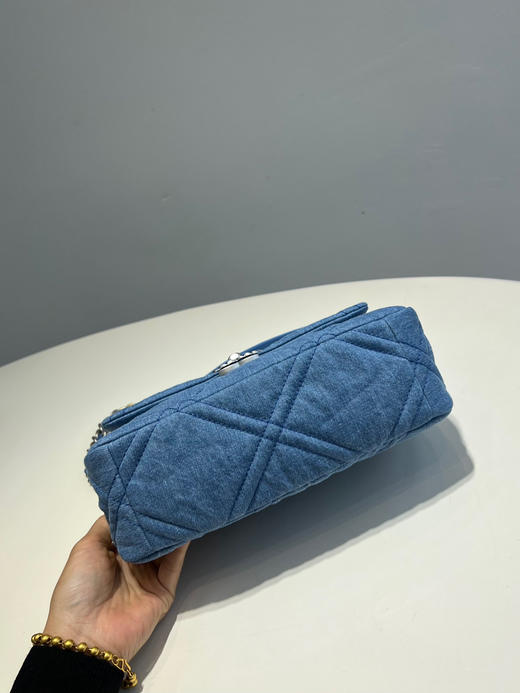 牛仔包链条包  浅蓝色 深蓝色自己备注26*16*9 商品图5