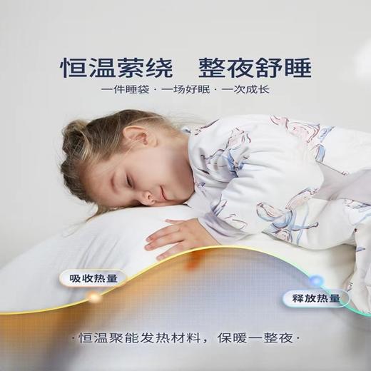 Domiamia哆咪呀婴儿恒温睡袋秋冬宝宝分腿儿童新生儿四季防踢被子 商品图1