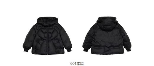 JNBY  22年冬款  宽松连帽短款羽绒服 1M0C10590 商品图4