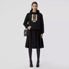 BURBERRY 博柏利 标签贴花棉质宽松连帽衫 女士卫衣 黑色 8057122 A1189 商品缩略图3