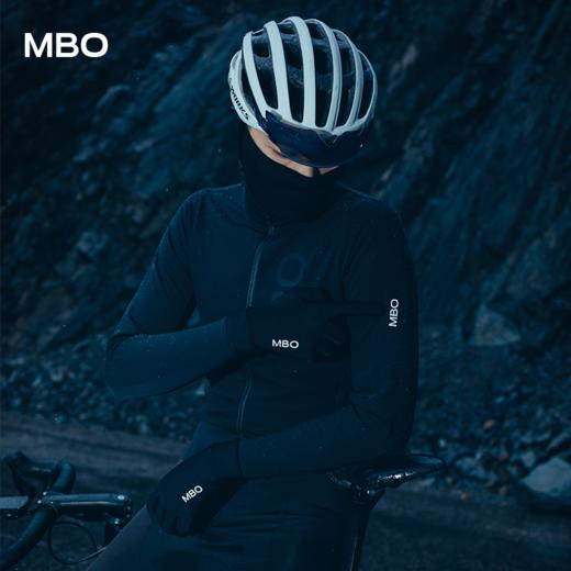 MBO男子防风抓绒骑行夹克新款0度秋冬季反光双层外套 寒江  商品图8