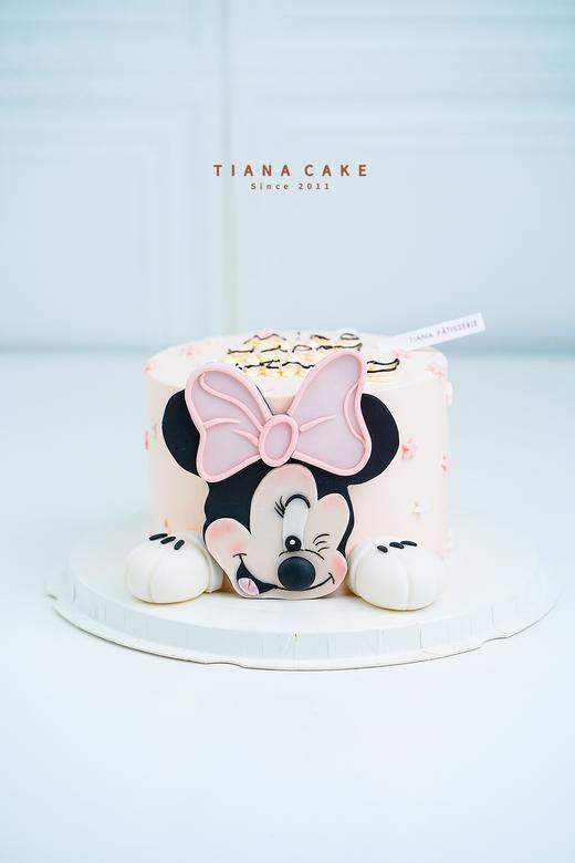 【纯手工翻糖定制】梦幻米妮 （可备注换米奇） 商品图0