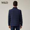 M&D/名盾商务男装秋冬新品夹克立领白鸭绒外套防风保暖羽绒服 商品缩略图4