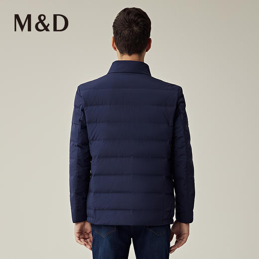 M&D/名盾商务男装秋冬新品夹克立领白鸭绒外套防风保暖羽绒服 商品图4