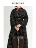 HIDEMI 色织马海毛花纱加厚款高克重极简廓形大衣/短外套 商品缩略图9
