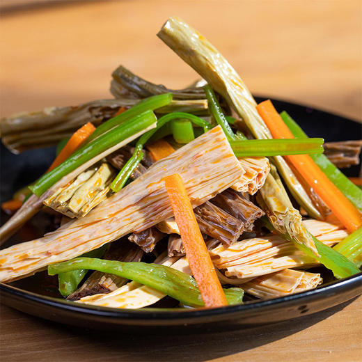 素品无记牌青豆腐竹120g/袋 商品图2