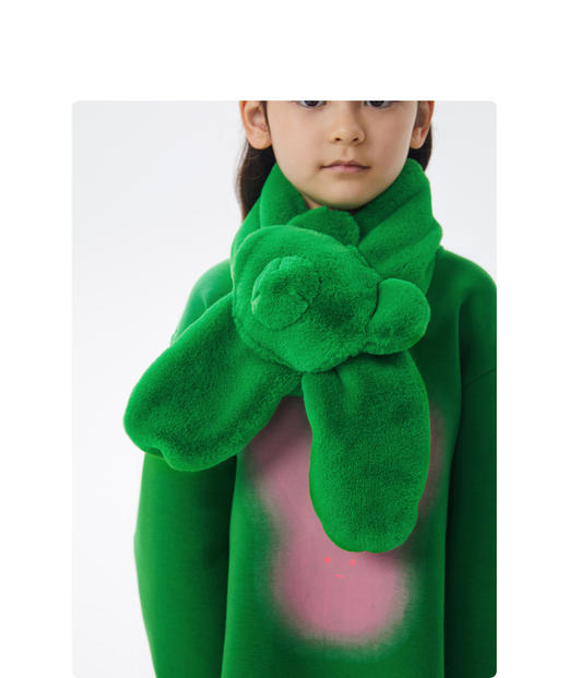 JNBY  22年冬款  Q萌舒适围巾  6M0K10220 商品图6