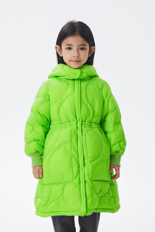 JNBY  22年冬款  宽松长款连帽羽绒服 1M0C10580 商品图0