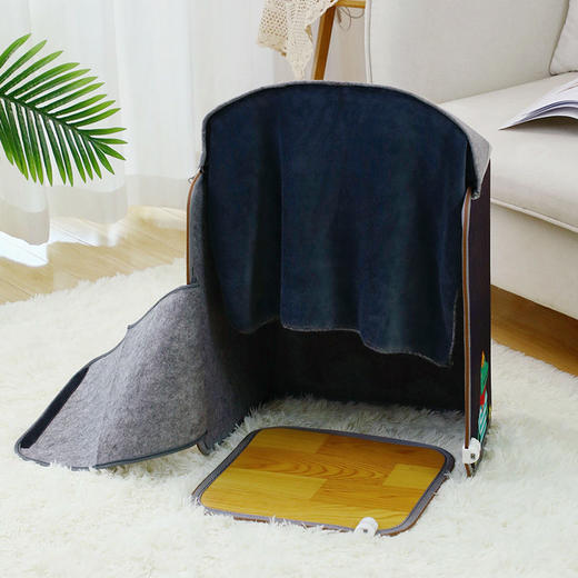 冬季暖腿神器桌下取暖器电暖足器宿舍速热暖脚宝办公室取暖器家用 商品图3