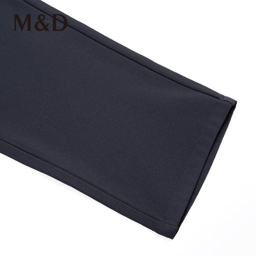 M&D名盾商务男士秋冬新款休闲工装中腰正装修身职业锥型长裤 商品图2