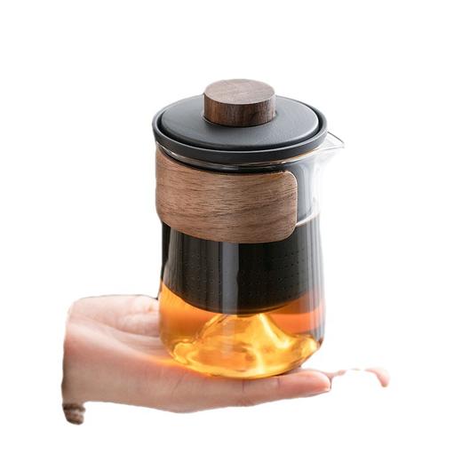 【远山旅行茶杯茶具套装】玻璃户外一壶三杯陶瓷快客杯泡茶壶 商品图4