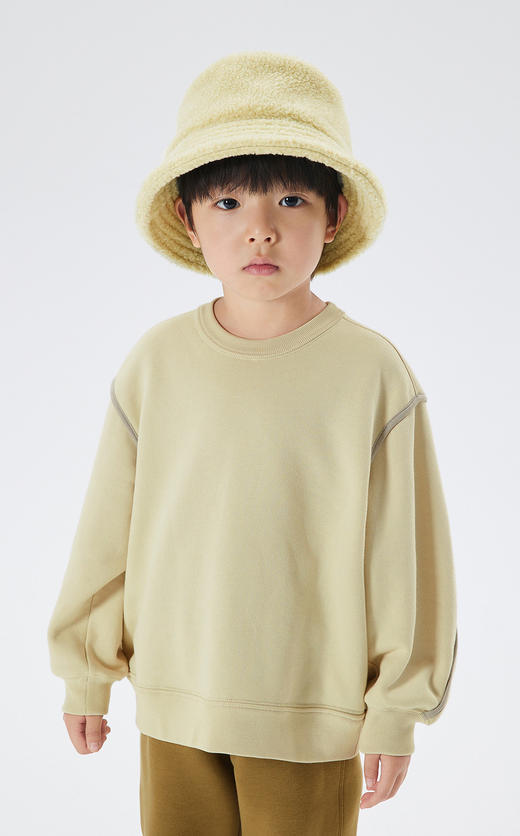 JNBY 22年冬款  套头圆领卫衣  1M0410230 商品图3