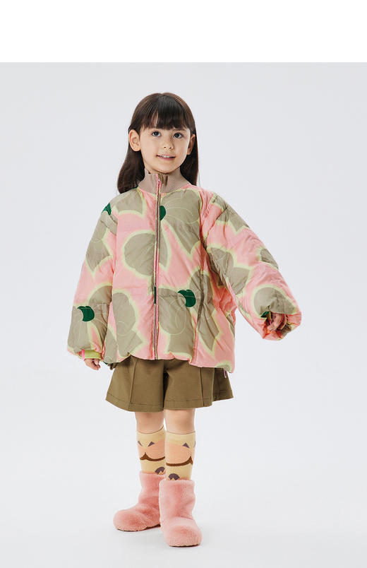 JNBY  22年冬款 宽松短款羽绒服  1M0C10560 商品图4