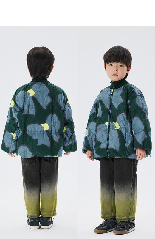 JNBY  22年冬款 宽松短款羽绒服  1M0C10560 商品图7