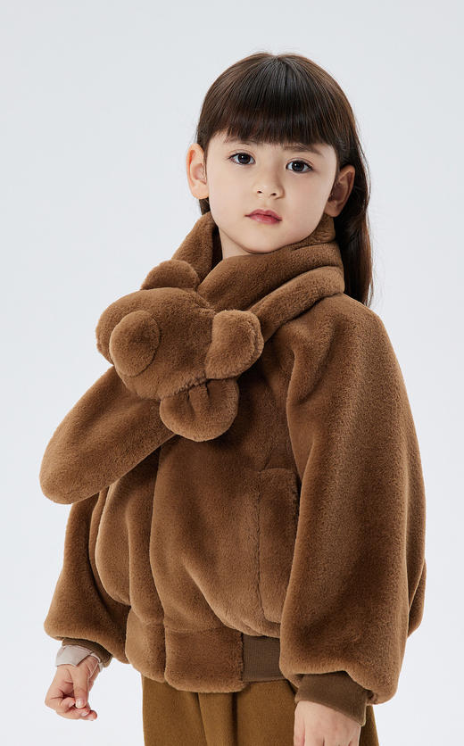 JNBY  22年冬款  Q萌舒适围巾  6M0K10220 商品图3