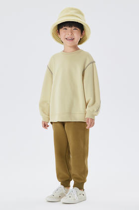 JNBY 22年冬款  套头圆领卫衣  1M0410230