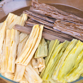 素品无记牌青豆腐竹120g/袋