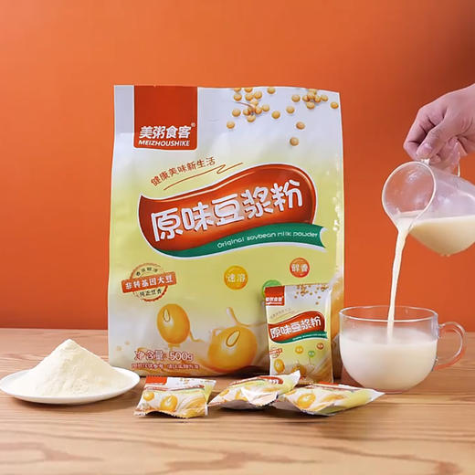 美粥食客 原味豆浆粉 500g 商品图0