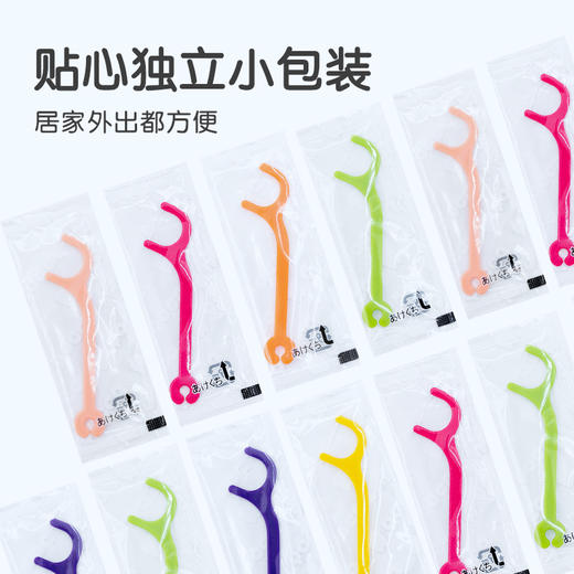 Yucca儿童水果牙线 便携独立包装 商品图3