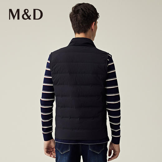 M&D/名盾商务男装秋冬新品轻便白鸭绒外套内搭保暖马甲羽绒服 商品图4