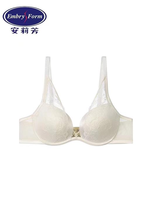 安莉芳新品性感蕾丝文胸女士薄款大胸显小内衣EB00510 商品图1