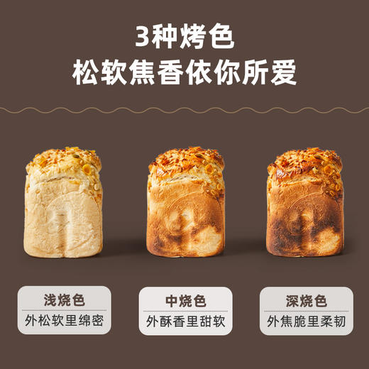 【臻实惠】小熊（Bear）全自动和面机家用揉面机预约智能烤面包片机 MBJ-D06N5 商品图5