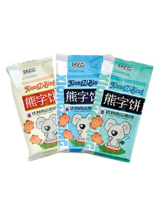 好吃点 熊字饼干 115g 商品图3