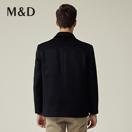 名盾22秋冬国货厚款毛呢外套羊绒羊毛大衣可拆卸内胆羽绒服 商品图4